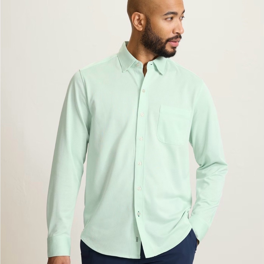 Tommy Bahama San Lucio Sol Stripe Stretch Knit Shirt XL DRY CLEANED